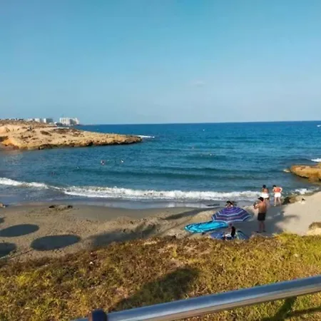 דירה Mar Azul Primera Linea De Mar, Casa Privada Con Patio Y Solarium 