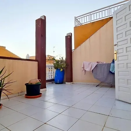 דירה Mar Azul Primera Linea De Mar, Casa Privada Con Patio Y Solarium 