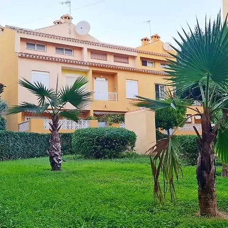 Mar Azul Primera Linea De Mar, Casa Privada Con Patio Y Solarium 