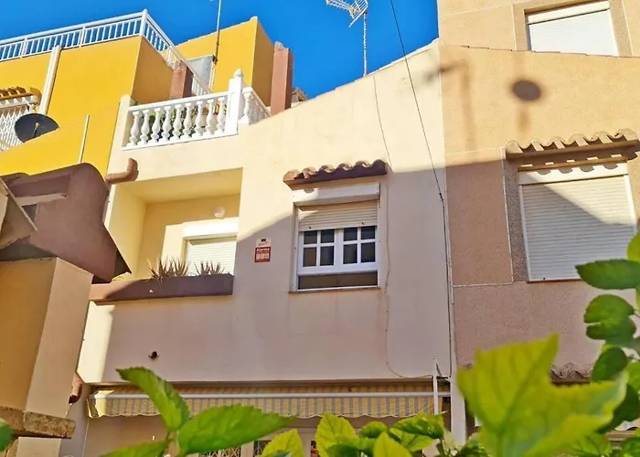 Apartment Mar Azul Primera Linea De Mar, Casa Privada Con Patio Y Solarium 