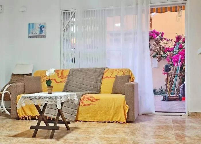 Apartment Mar Azul Primera Linea De Mar, Casa Privada Con Patio Y Solarium 