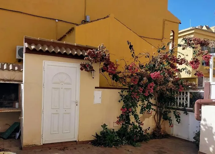 Mar Azul Primera Linea De Mar, Casa Privada Con Patio Y Solarium 