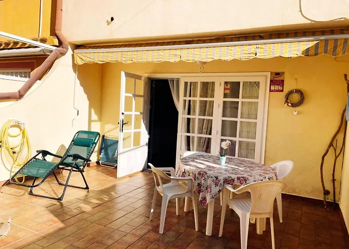 Mar Azul Primera Linea De Mar, Casa Privada Con Patio Y Solarium 