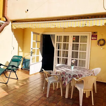 Mar Azul Primera Linea De Mar, Casa Privada Con Patio Y Solarium 